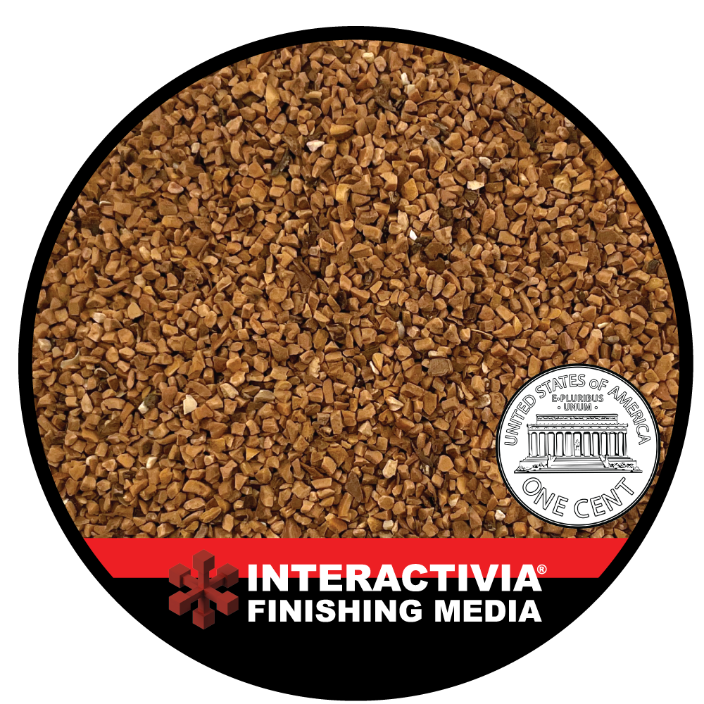 Walnut Shell #12-20 - 4 lb  Interactivia Blast and Tumble Finishing Media