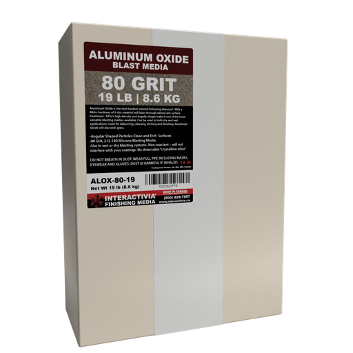 [ALOX-80-19] Aluminum Oxide ALOX #80 - 19 lb