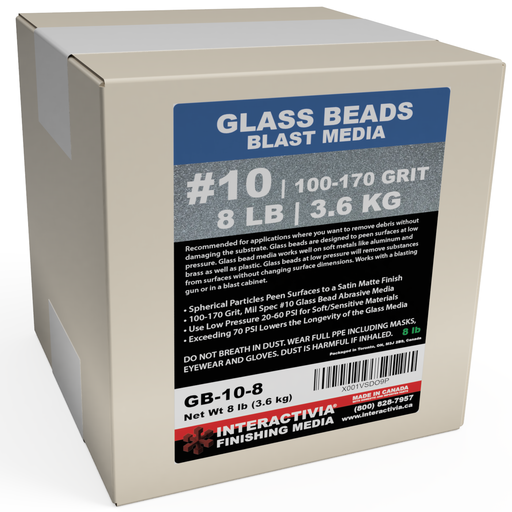 [GB-10-8] Glass Beads #10 - 8 lb