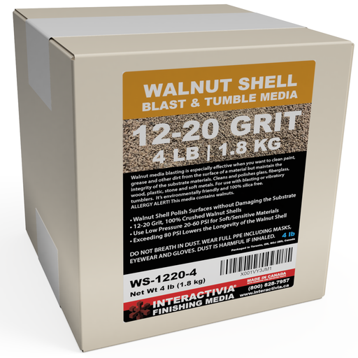 [WS-12-20-4] Walnut Shell #12-20 - 4 lb