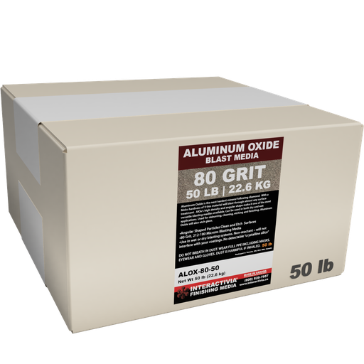 [ALOX-80-50] Aluminum Oxide ALOX #80 - 50 lb