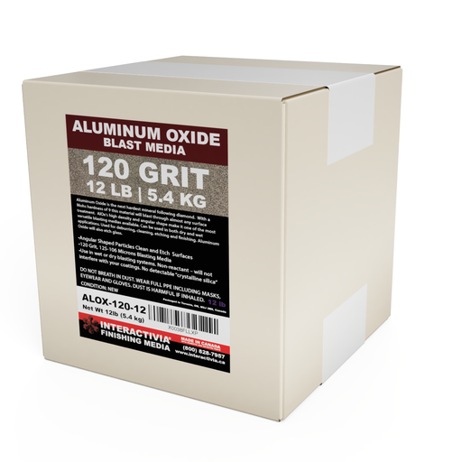 [ALOX-120-12] Aluminum Oxide ALOX #120 - 12 lb
